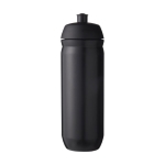 Bidón de gran capacidad fabricación Europea 750ml HydroFlex color negro segunda vista frontal