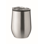 Vaso de acero inoxidable de doble pared con tapa 350ml Colors color plateado mate segunda vista