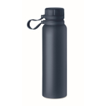 Botella térmica de acero con tapa y asa de silicona 780ml Inox Turn color azul ultramarino