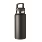 Botella de acero inoxidable con función térmica grande 970ml Handle color negro