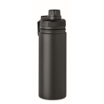 Botella de acero aislada con boquilla para merchandising 500ml Take color negro