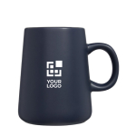 Taza de cerámica con forma de jarra de 450ml Wide Base vista principal