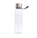 Botella de tritán deportiva con lazo para colgarla 600ml Sporty Strap color transparente