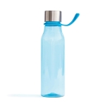 Botella de tritán deportiva con lazo para colgarla 600ml Sporty Strap color azul claro