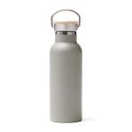 Botella de acero inoxidable de gran duración 500ml Clip Modern color gris