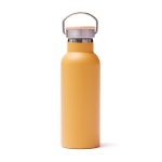 Botella de acero inoxidable de gran duración 500ml Clip Modern color amarillo