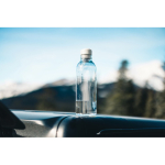 Botella de gran tamaño de plástico reciclado de colores 1L Avira Atik color transparente vista de ambiente 2