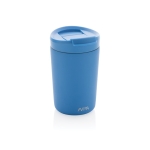 Taza térmica sostenible de diseño moderno 300ml Avira Alya color azul