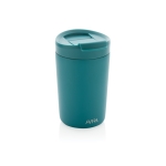 Taza térmica sostenible de diseño moderno 300ml Avira Alya color turquesa