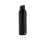 Botella de acero inoxidable de gran capacidad térmica 1L Avira Avior color negro