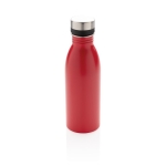 Botellas de acero reciclado antifugas sin BPA 500ml EcoDeluxe color rojo