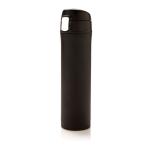 Termo de acero inoxidable con tapa de cierre seguro 450ml Exclusive color negro
