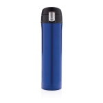 Termo de acero inoxidable con tapa de cierre seguro 450ml Exclusive color azul segunda vista