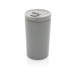 Taza termo de materiales reciclados con cierre antigoteo 300ml Vaccum color gris
