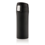 Termo reciclado de acero inoxidable con cierre seguro 300ml Eco Roiboos color negro
