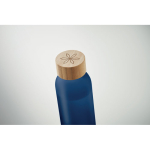 Botella de cristal personalizada de color 500ml Crystal Resistant color azul transparente