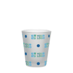Vaso de chupito con revestimiento para impresión a todo color 44ml color blanco transparente vista de impresión