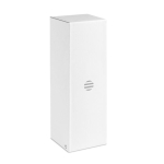 Botella antifuga con 2 tapones intercambiables y pajita 700ml color negro