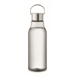 Botellas con logotipo hechas de tritán con tapa y asa de acero 800ml color transparente sexta vista