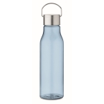 Botella reciclada RPET antifugas de colores llamativos 600ml color azul claro transparente