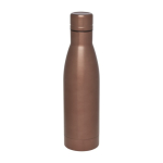 Botella térmica de acero inoxidable reciclado 500ml color bronce cuarta vista