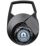 Botella CamelBak® de acero inoxidable con doble pared 600ml color negro tercera vista frontal