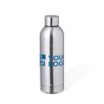 Botella de doble pared de acero inoxidable reciclado 500ml vista principal