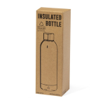Botella de acero inox reciclado en colores metalizados 500ml