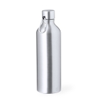 Botella de aluminio reciclado con acabado mate y mosquetón 800ml segunda vista