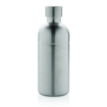 Botella de acero inoxidable reciclado con sistema antifugas 800ml color plateado