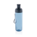 Botella de RPET con tapa desmontable y asa de transporte 600ml color azul marino