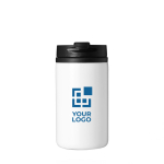 Vaso térmico de acero inoxidable reciclado con tapa giratoria 250ml vista principal