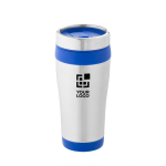 Vaso térmico de acero inoxidable reciclado con tapa giratoria 410ml vista principal