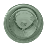 Botella transparente de plástico reciclado con mosquetón 400ml segunda vista