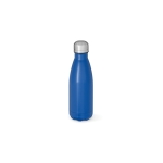 Botella de acero inoxidable reciclado con acabado mate 400ml color azul real