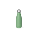 Botella de acero inoxidable reciclado con acabado mate 400ml color verde pastel