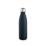 Botella de acero inoxidable reciclado con tapón antigoteo 500ml color azul marino