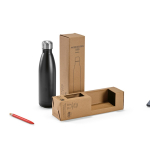 Botella de acero inoxidable reciclado con tapón antigoteo 500ml quinta vista
