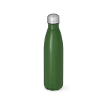 Botella de acero inoxidable reciclado con tapón antifugas 1L color verde militar