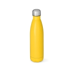 Botella de acero inoxidable reciclado con tapón antifugas 1L color amarillo oscuro
