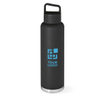 Botella de acero inoxidable reciclado con mosquetón incorporado 1,5L vista principal