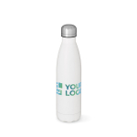 Botella de acero inoxidable reciclado con tapón antigoteo 400ml vista principal