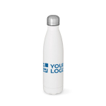 Botella de acero inoxidable reciclado con tapón antigoteo 500ml vista principal