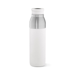 Botella de acero inoxidable reciclado que se convierte en taza 720ml color blanco