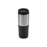Termo de acero inoxidable antifugas con revestimiento cerámico 530ml color negro segunda vista