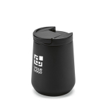 Taza térmica de acero inoxidable reciclado con tapa antifugas 350ml vista principal