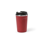 Vaso térmico sostenible de acero inoxidable reciclado de 400ml color burdeos