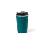 Vaso térmico sostenible de acero inoxidable reciclado de 400ml color azul petróleo
