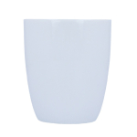 Taza de cerámica blanca apta para las máquinas de café 200ml color blanco tercera vista