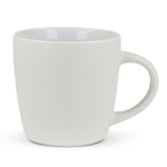 Tazas publicitarias de cerámica en varios colores modernos 180ml color blanco